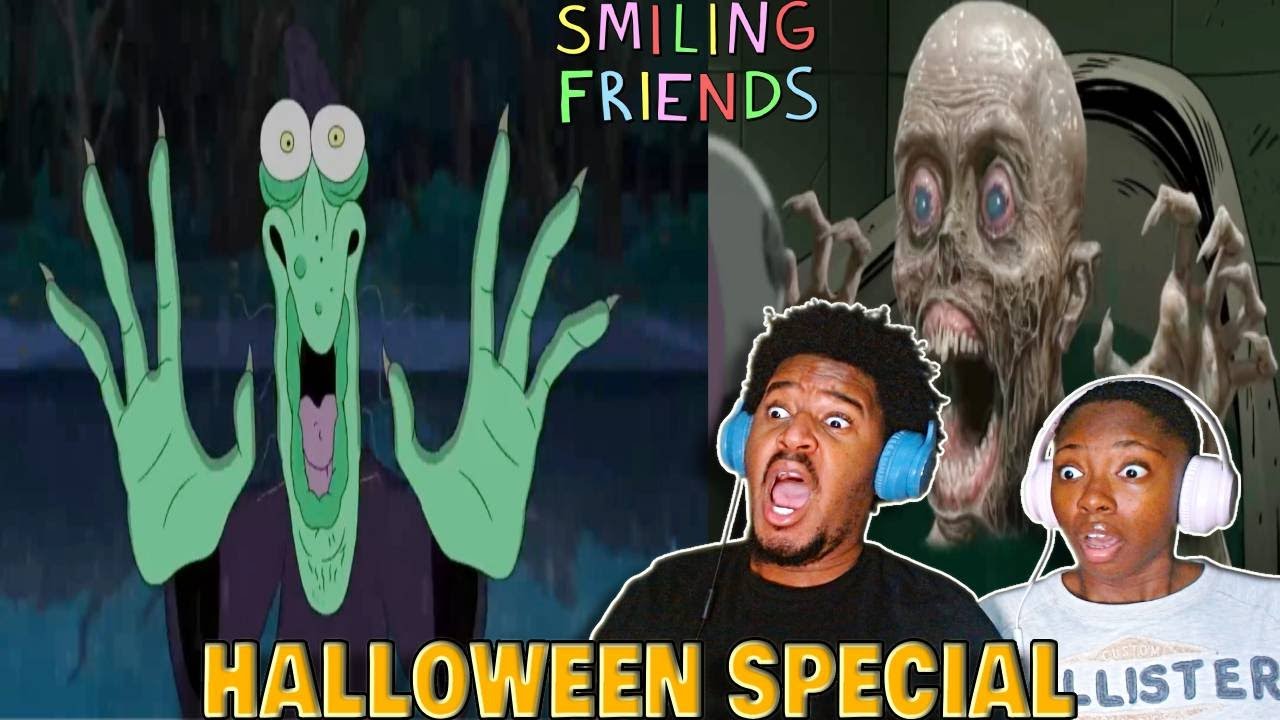 HALLOWEEN SPECIAL! | Smiling Friends Season 3 Episode 4 REACTION
