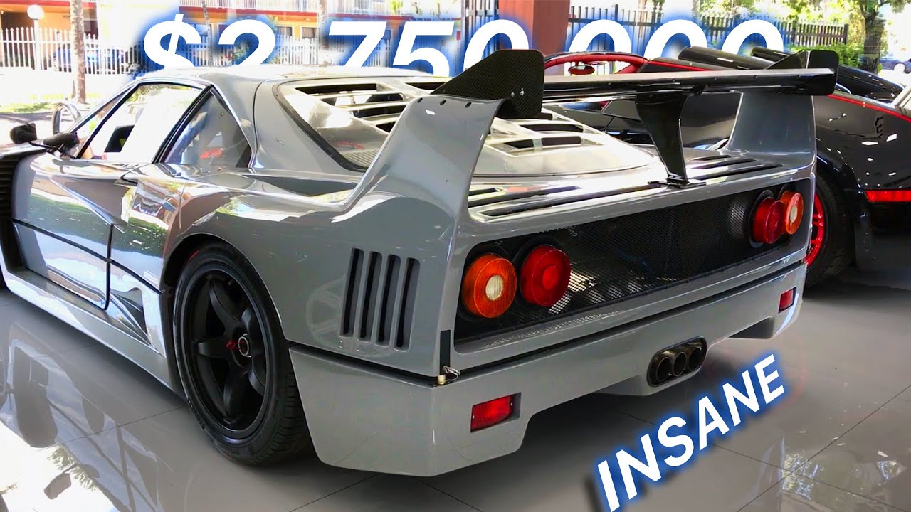 I FOUND THE 1,000HP NARDO GREY FERRARI F40 COMPETIZIONE! (1 OF 1)