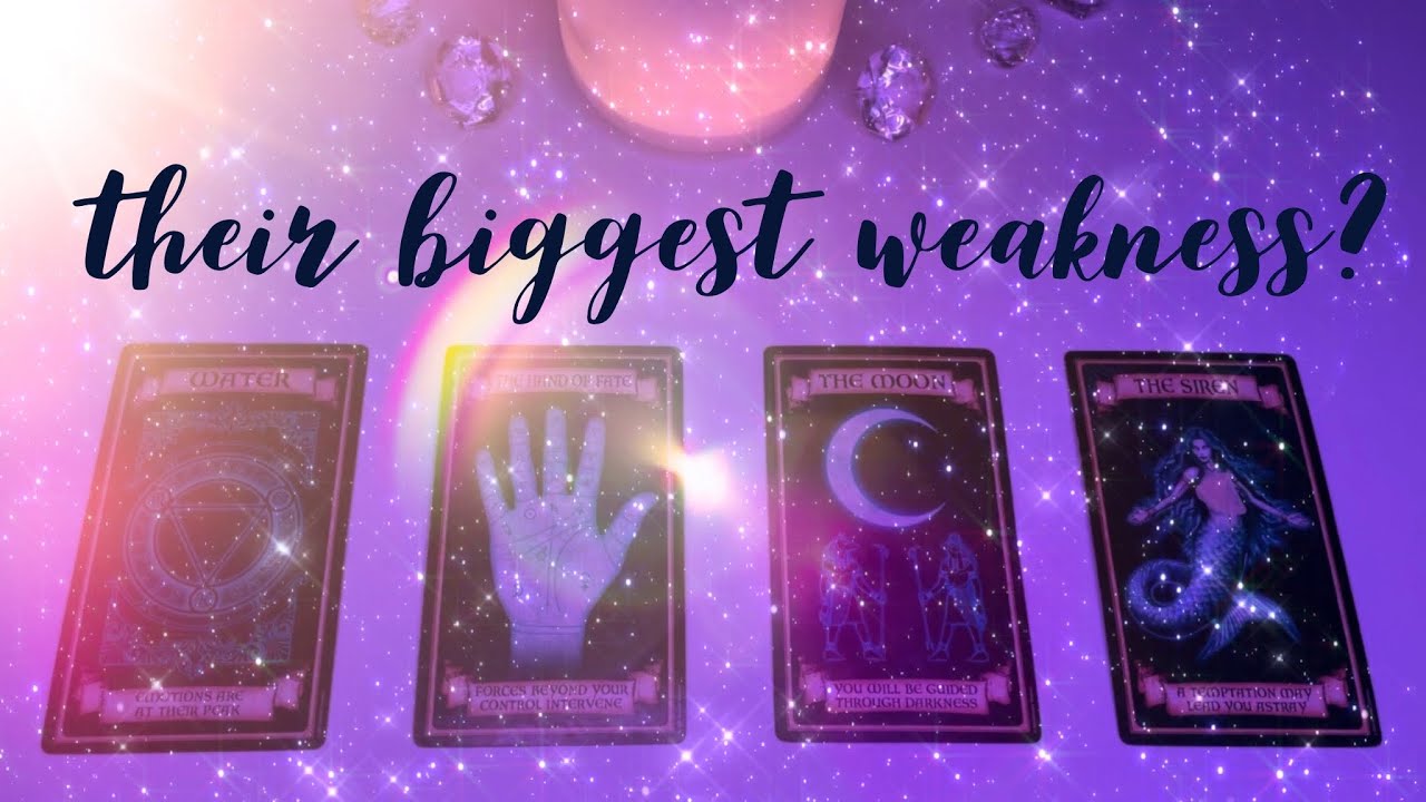 Their Biggest Weakness When It Comes To You? •Pick-A-Card• (TAROT READING)
