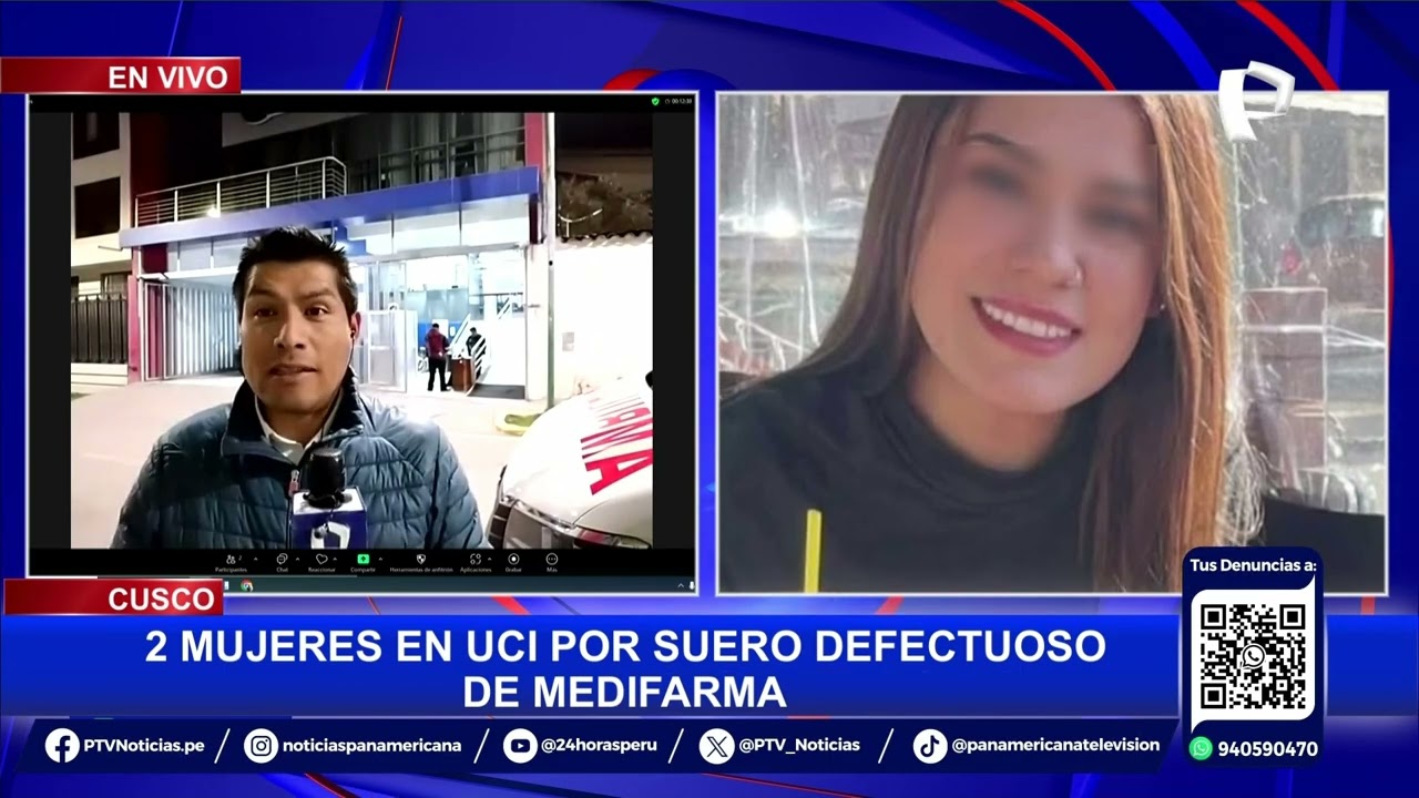 Cusco: dos mujeres en UCI tras recibir suero fisiológico defectuoso
