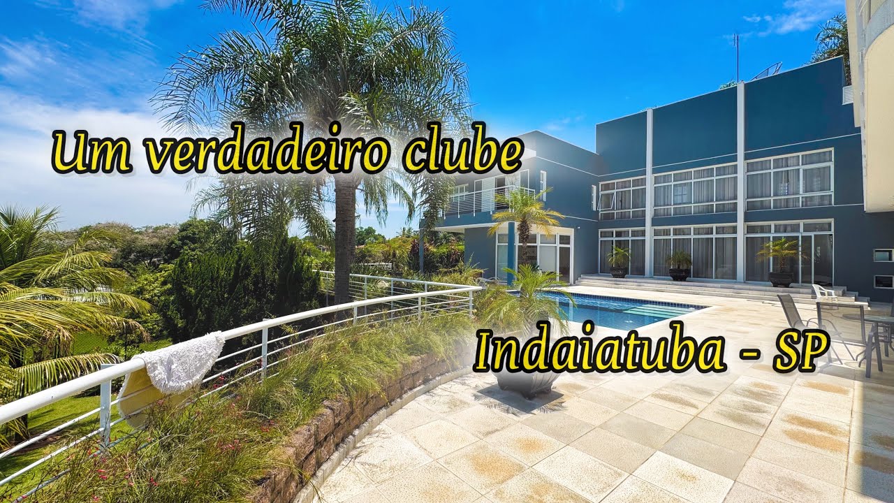CHÁCARA DE ALTO PADRÃO À VENDA – COLINAS DO MOSTEIRO DE ITAICI – INDAIATUBA/SP
