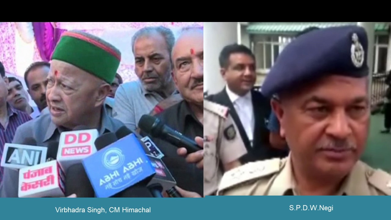 Chief Minister and SP Shimla media statements after accused killed in custody