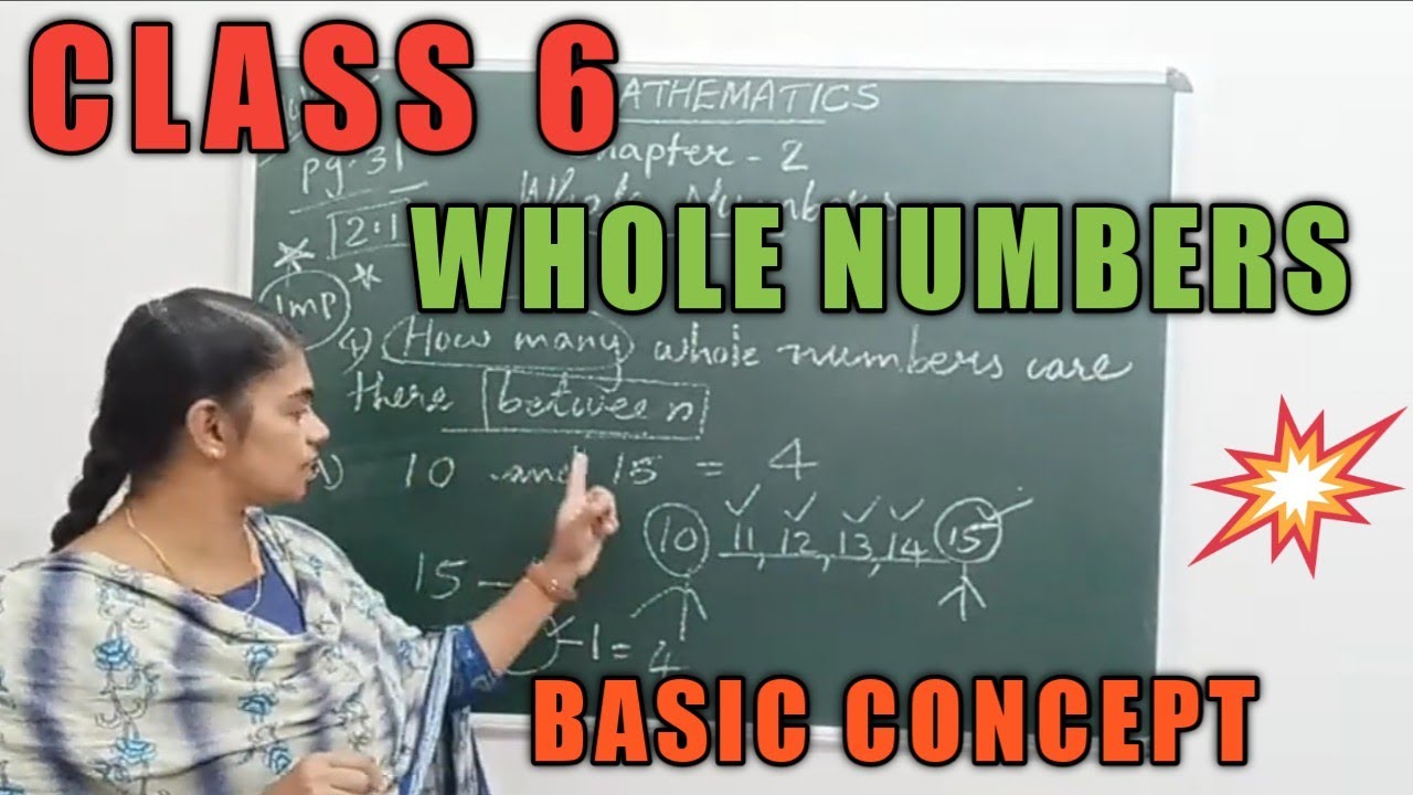 CLASS 6 MATHS/ WHOLE NUMBERS/PART 1/BASIC CONCEPTS