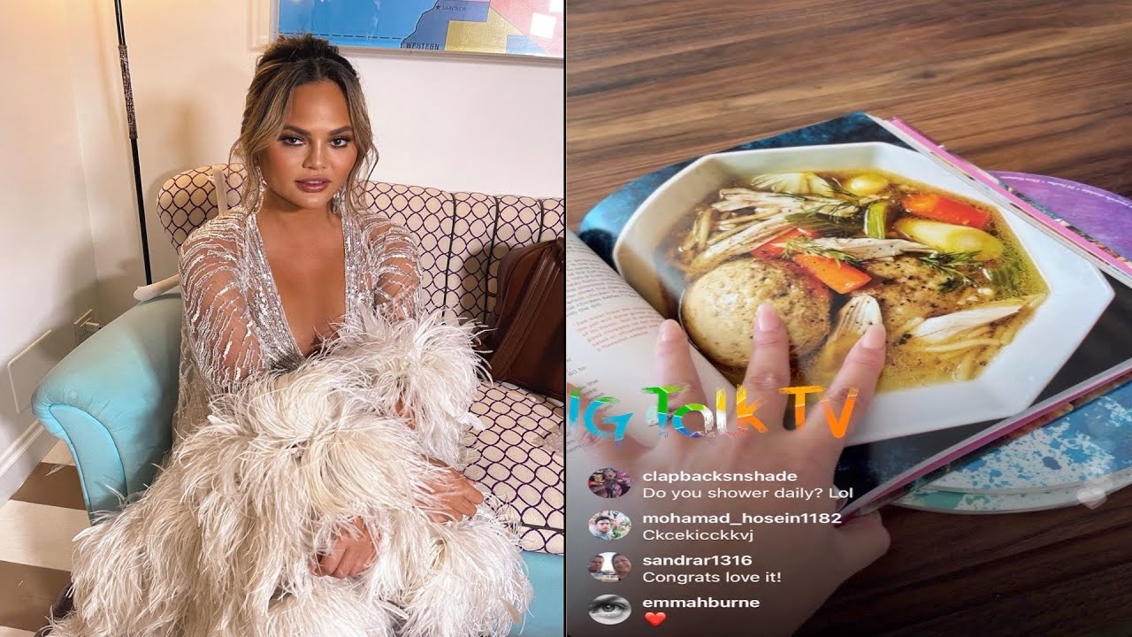 Chrissy Teigen Gives EXCLUSIVE Look Into Her New Cookbook 📙