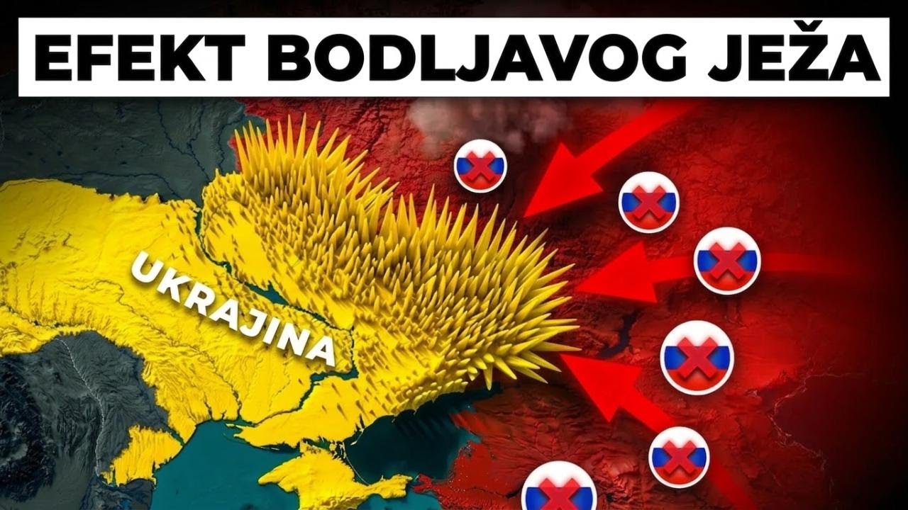 Ukrajinski „čelični dikobraz“ tjera Ruse da krvare – svaki metar skupo plaćen