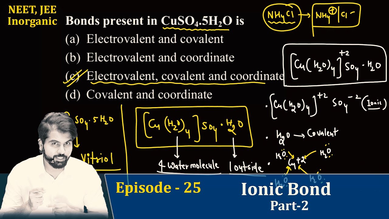 Episode - 25  Ionic Bond Part-2 | By ABK Sir #neet2025 #abksir