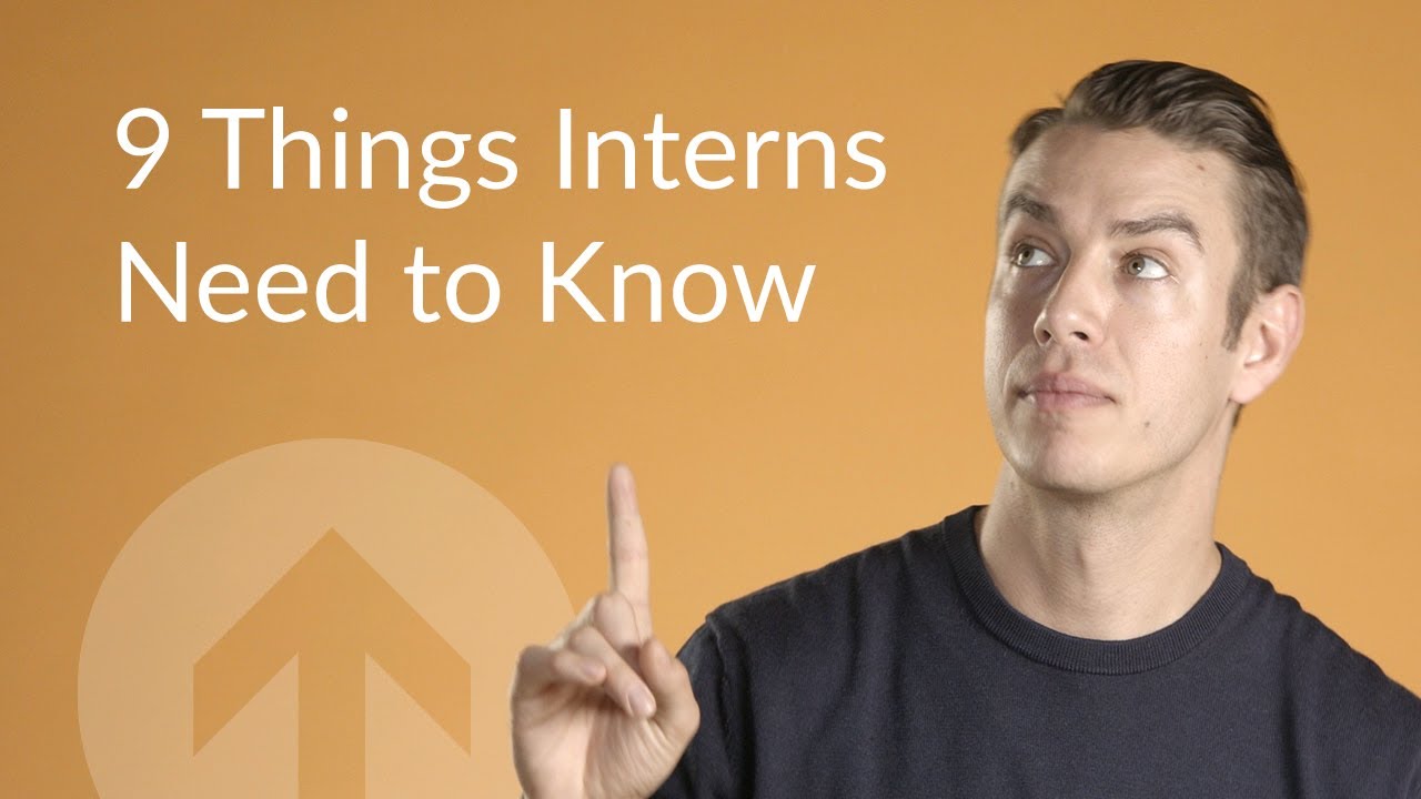 9 tips to help you max out your internship experience