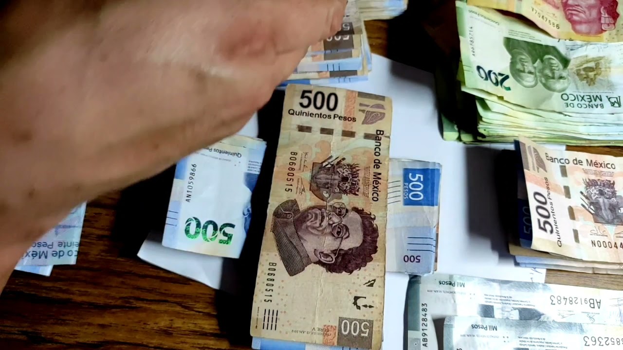 ASMR CONTANDO BILLETES