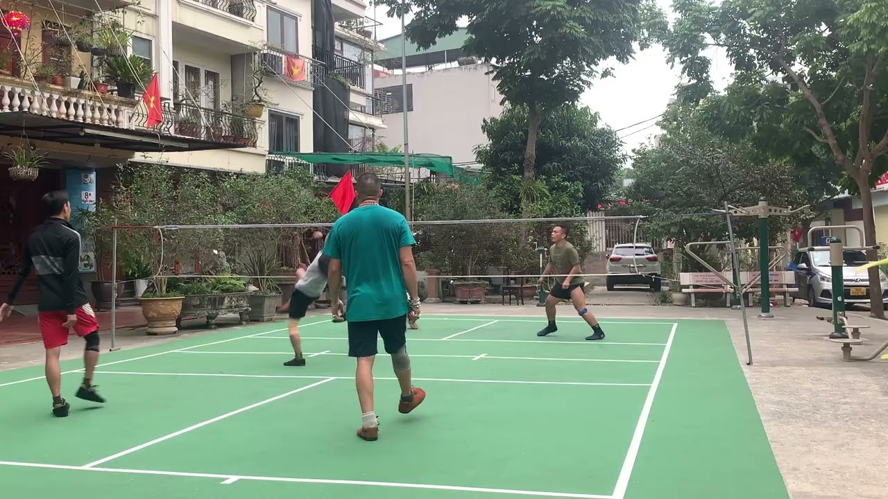 Đá cầu - được chấp làm 6 sịch ngay - 3-4 🤭