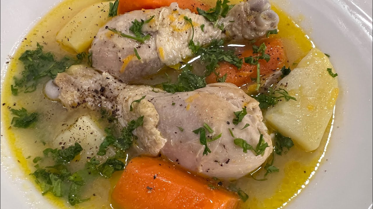 Ciorba de Pui in stil turcesc👉 HASLAMA