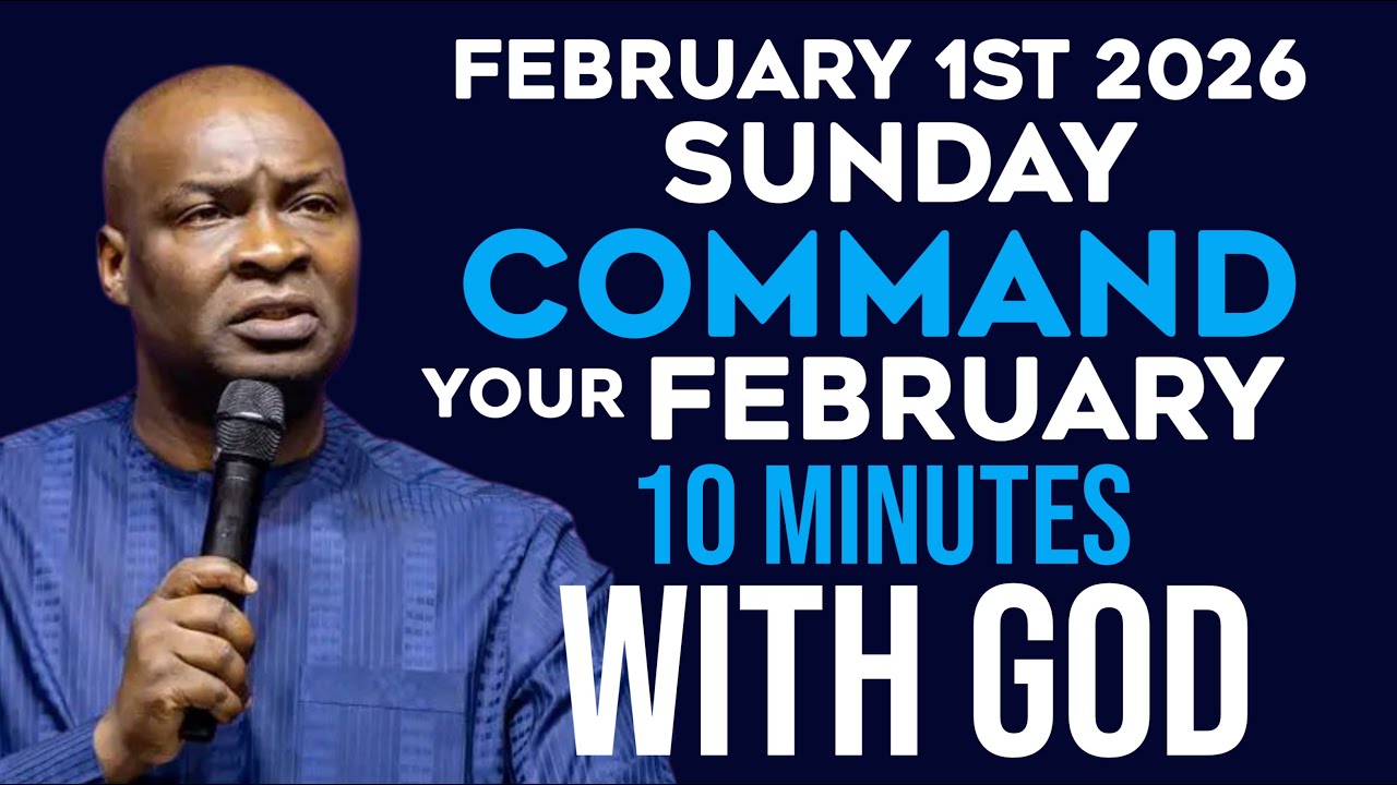 [Sunday 1st February, 2026] Early Morning Prayer Before You Start February |Apostle Joshua Selman