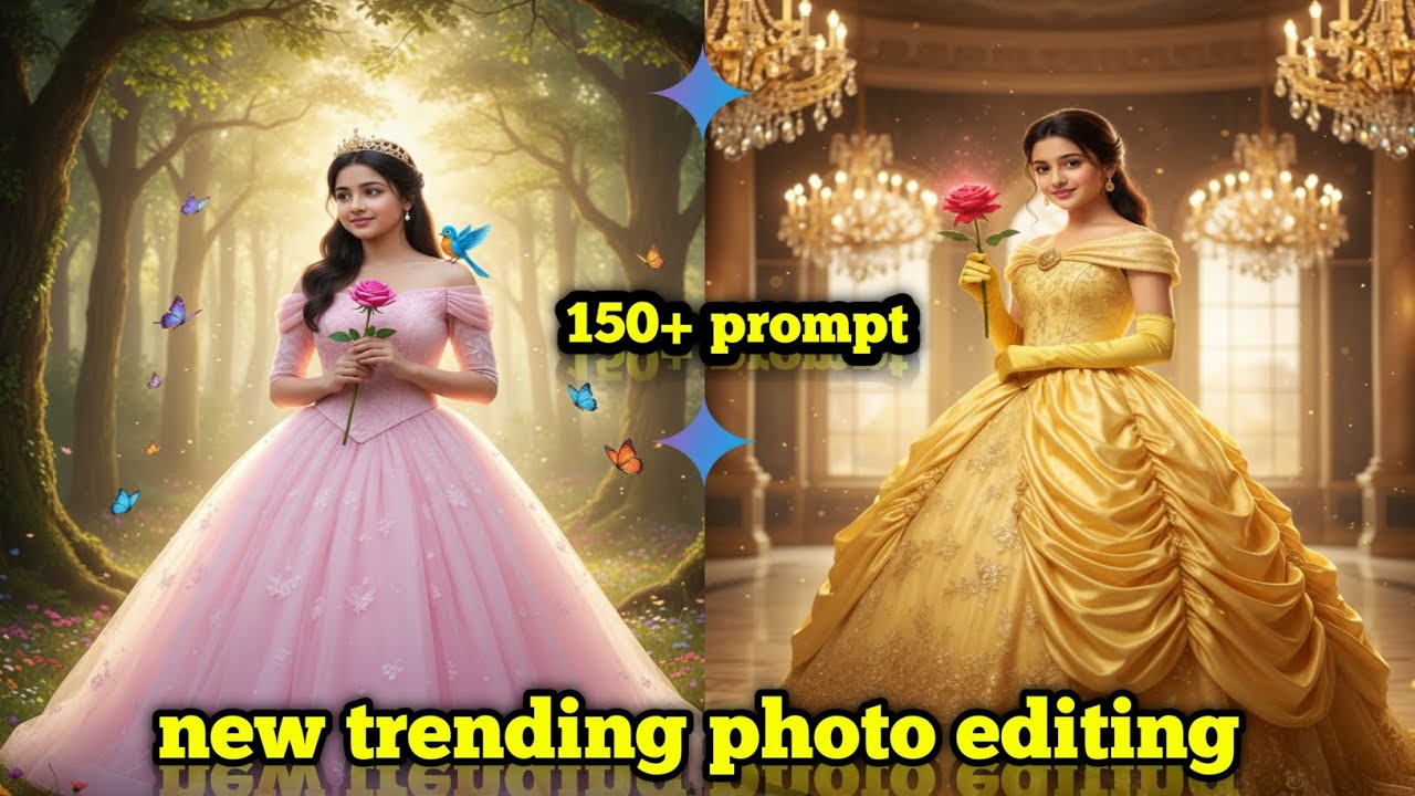 Girls trending photo kaise banaye||new trending photo editing||google Gemini trending photo 