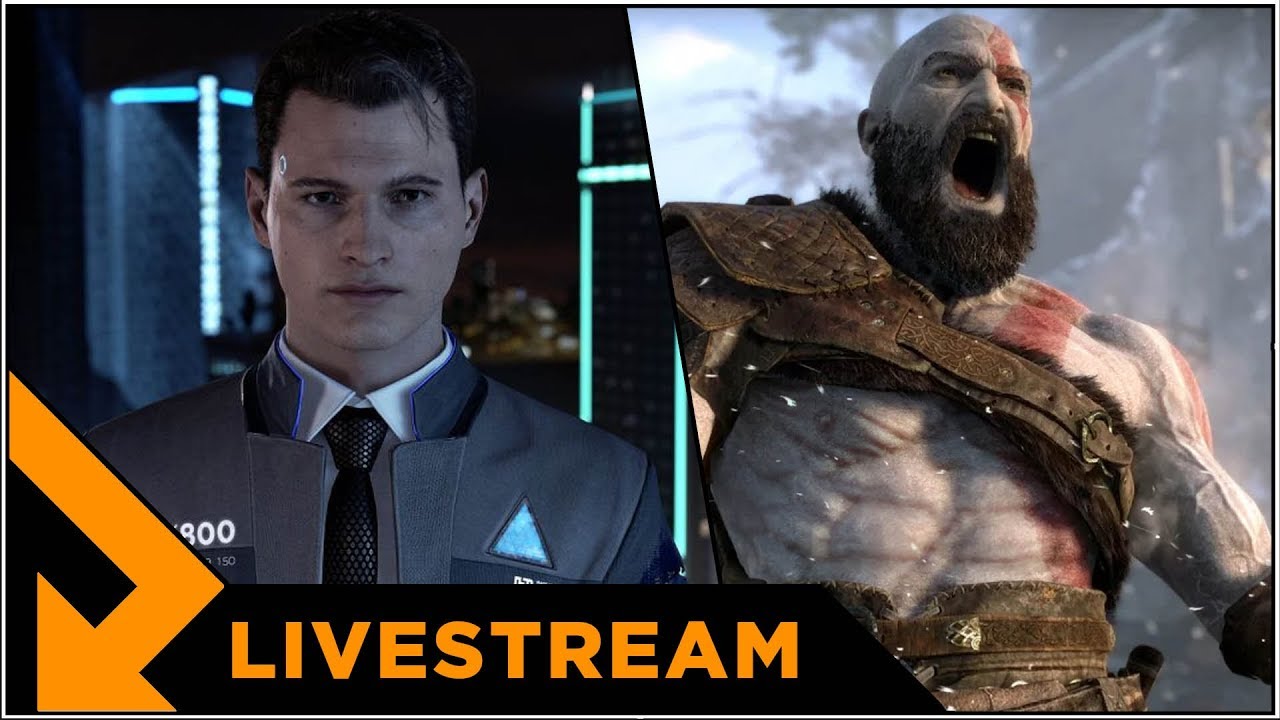 Level Up streamer Detroit-demoen og God of War