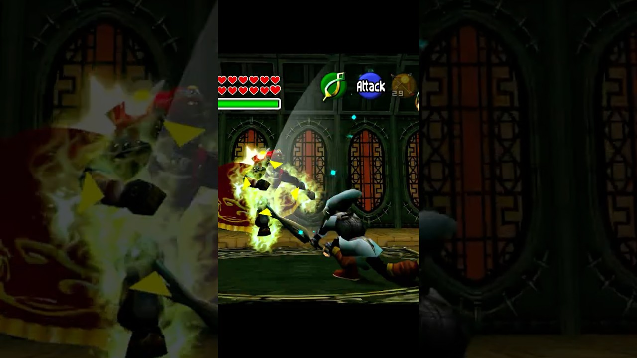 Fierce Deity vs Ganondorf Speedrun | FD Mask in OOT #zelda #ocarinaoftime #nintendo64 #majorasmask