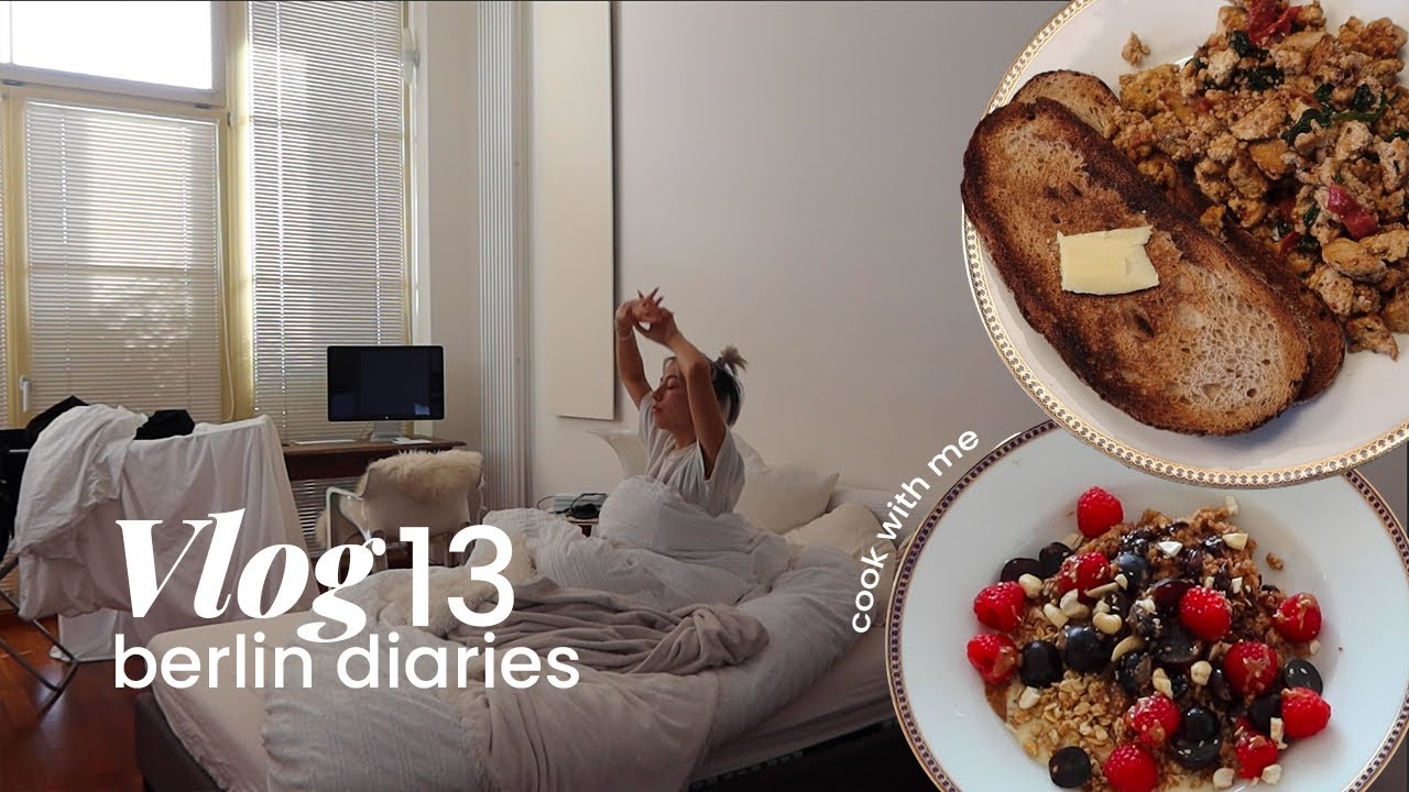 VLOG No.13 | living alone in berlin, vegan recipes, grocery shopping & more