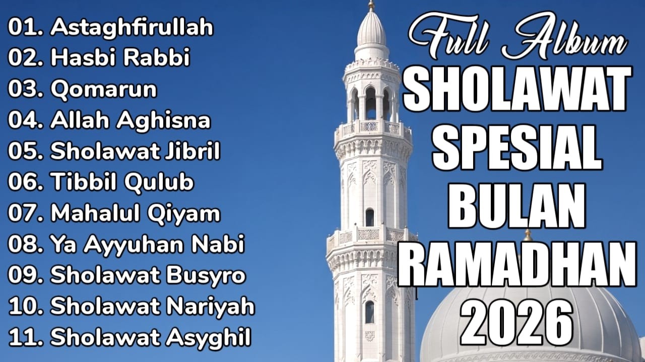 SHOLAWAT JIBRIL PEMBUKA PINTU REZEKI Astaghfirullah SHOLAWAT NABI MERDU TERBARU