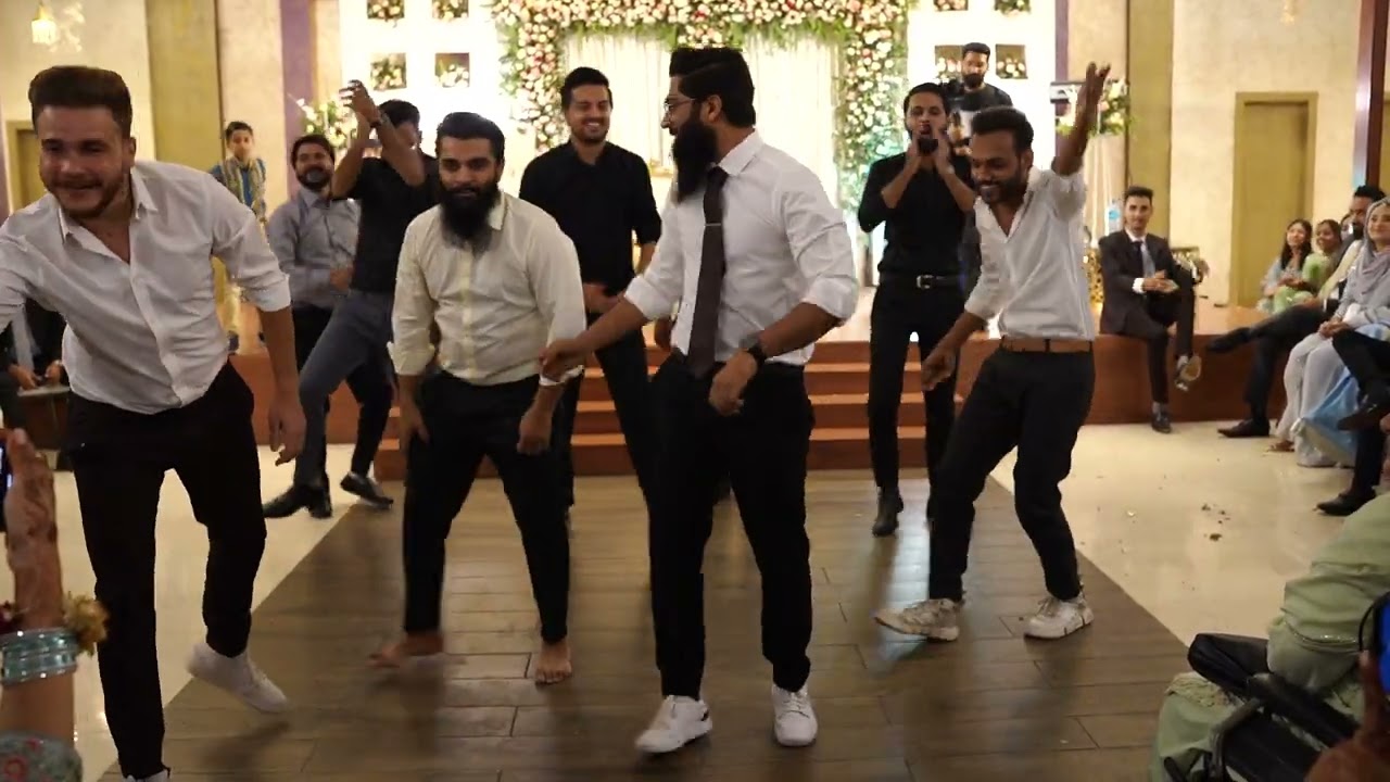 Nach punjaban / Dance Performance/ Team groom / Hamza   Sqauad 🕺