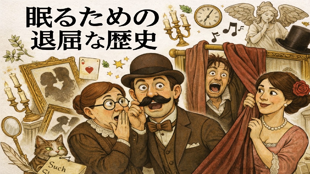 ヴィクトリア朝の家族はどのようにスキャンダルを隠したのか？｜💤 眠くなる静かな歴史