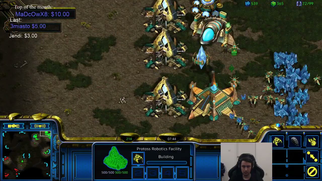 [04.02.2021] FPVOD Bonyth vs Unknown PvT Starcraft Remastered 2021