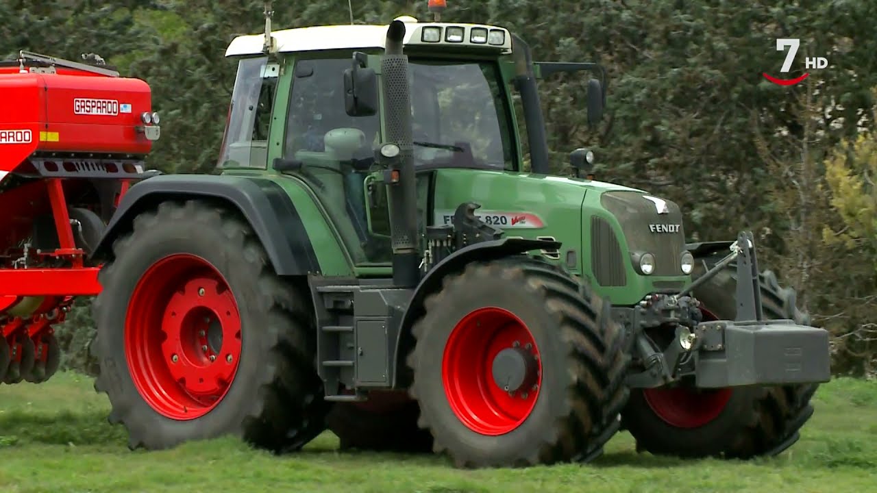Juan, un enamorado de su Fendt 820: 