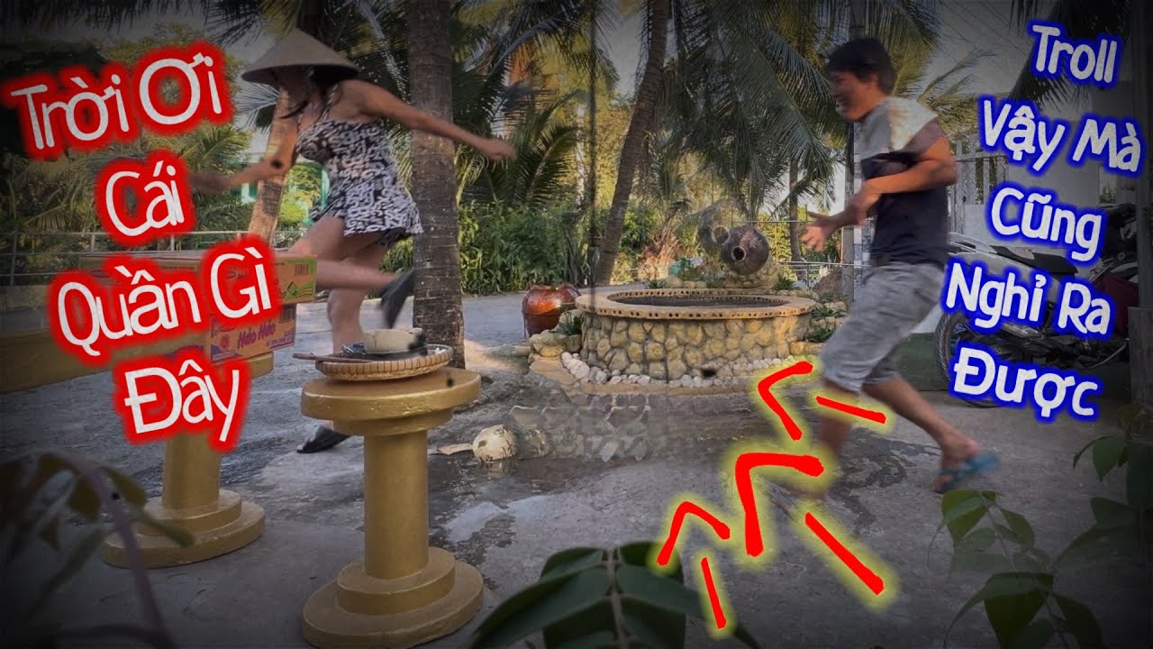 Troll vậy sao mà đỡ được | thụt óng bộng bắt cá rô mề và cái kết | Sơn Ngố Hiếu Ế
