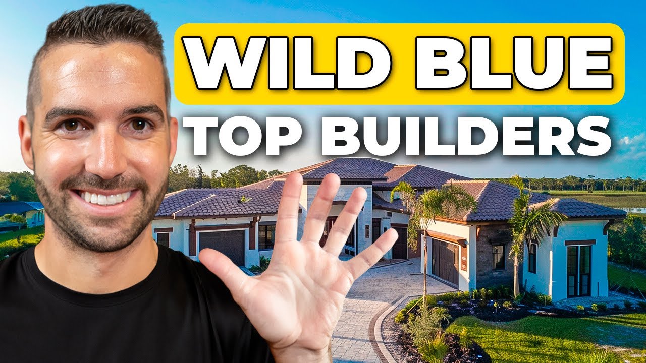 SARASOTA'S Most Amazing MASSIVE New Homes: Wild Blue at Waterside Homes Ranked