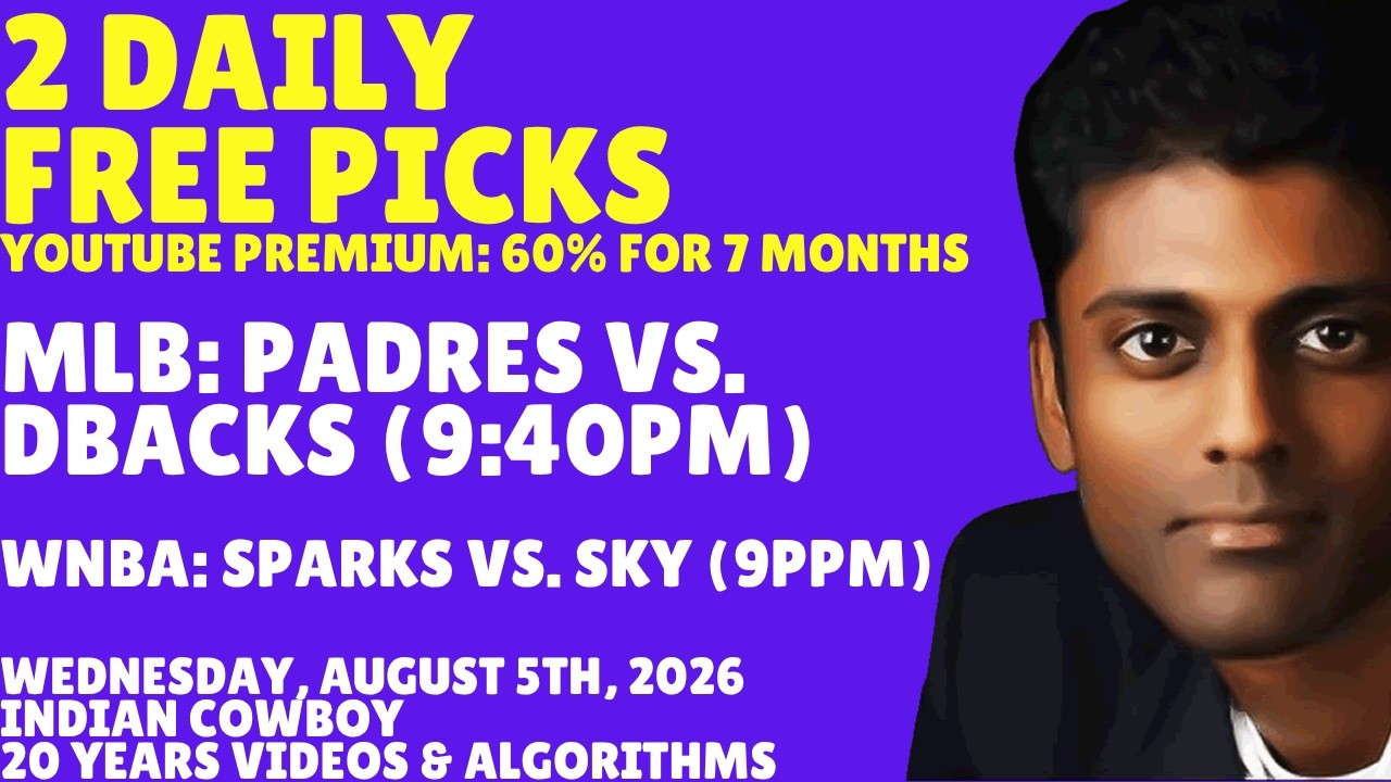 Indian Cowboy Wednesday MLB Baseball Picks Predictions Best Bets 08/05/2026 Picks Predictions Bets
