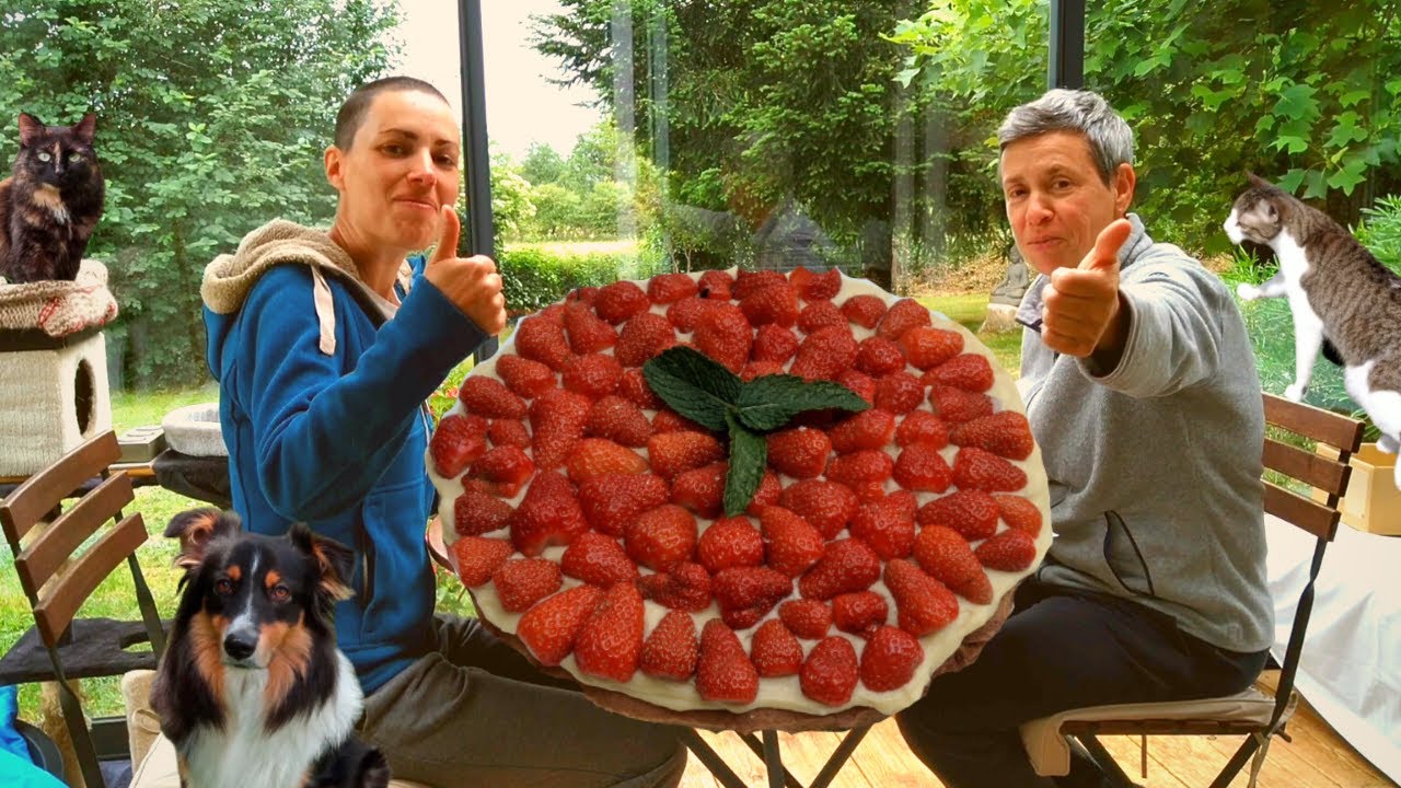 🍰 ЭКСПРЕСС-РЕЦЕПТ КЛУБНИЧНЫХ ТАРТ БЕЗ ГЛЮТЕНА 🍓🤩