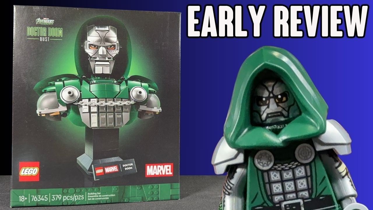 PRZEDPREMIEROWA RECENZJA: Zestaw LEGO Avengers: Doomsday &bdquo;Popiersie Doktora Dooma&rdquo; 76345 za 50 do...