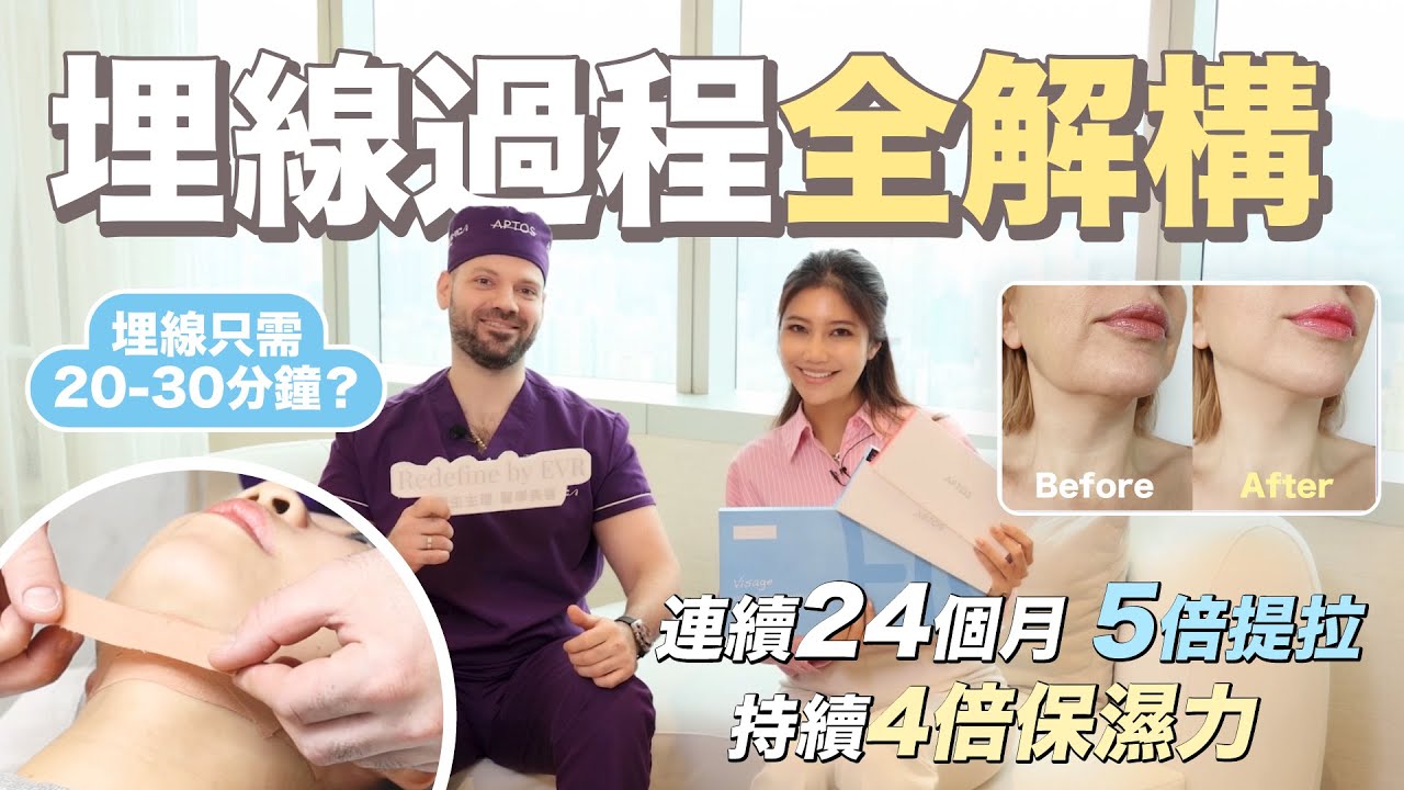 【埋線大解密EP2！想面唔再鬆？單靠做機Thermage熱馬吉、Ultherapy超聲刀有冇用？要加埋呢條線先夠！ - Redefine x APTOS】