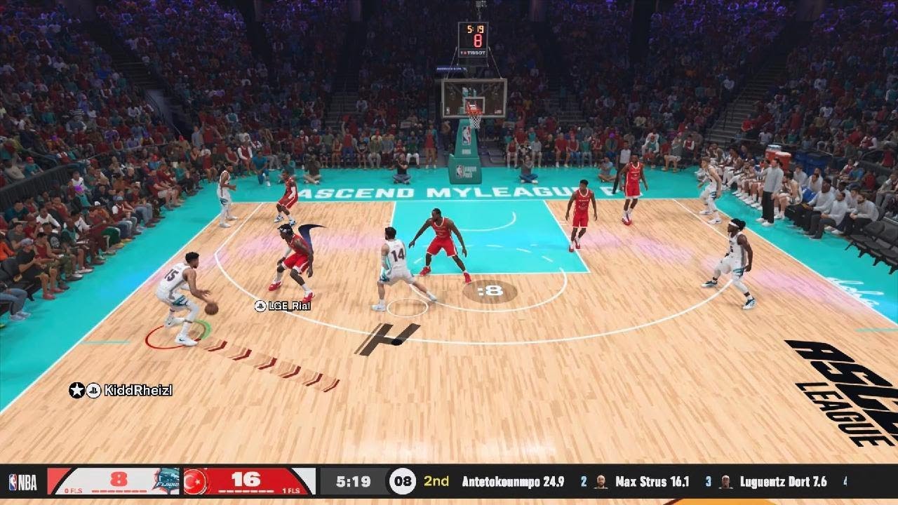 ASCEND LEAGUE NBA 2K26 S5 LIVE GAME 45