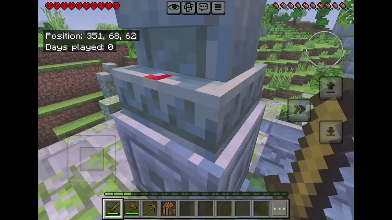 I tried doing hard core in Minecraft 