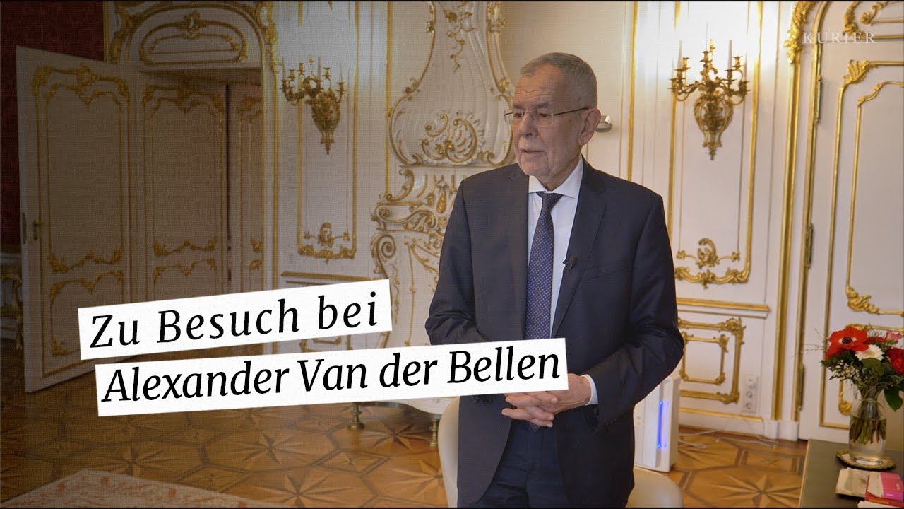 Zu Besuch im Büro von Präsident Alexander Van der Bellen