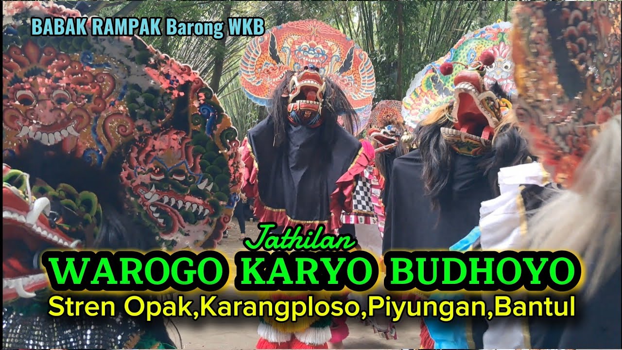 Rampak Barong Warogo Karyo Budoyo || Stren Opak Karangploso Piyungan Bantul