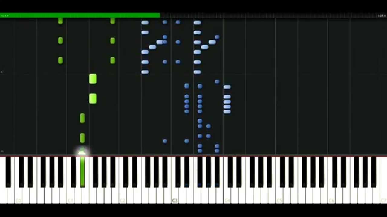 Oceana - Endless summer (version 2) [Piano Tutorial] Synthesia | passkeypiano