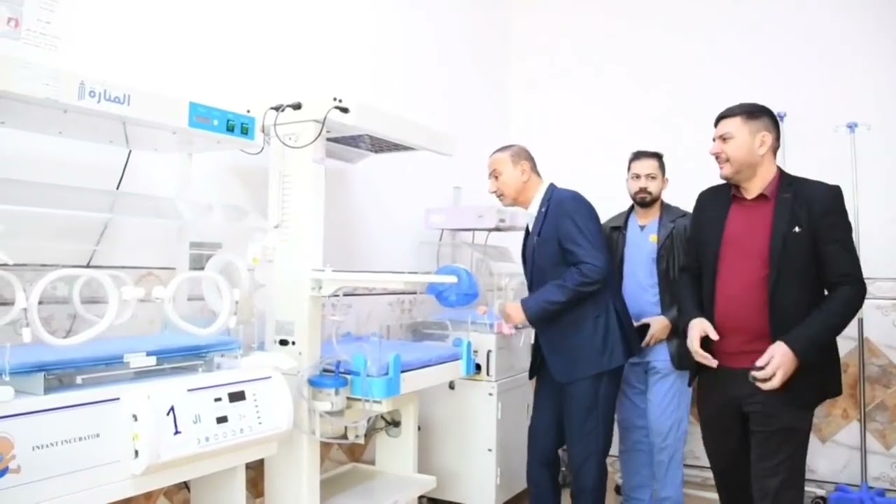 مدير عام  صحة بابل الدكتور جواد البيرماني في زيارة  تقييمية للمراكز الصحية والمستشفيات في جنوب بابل