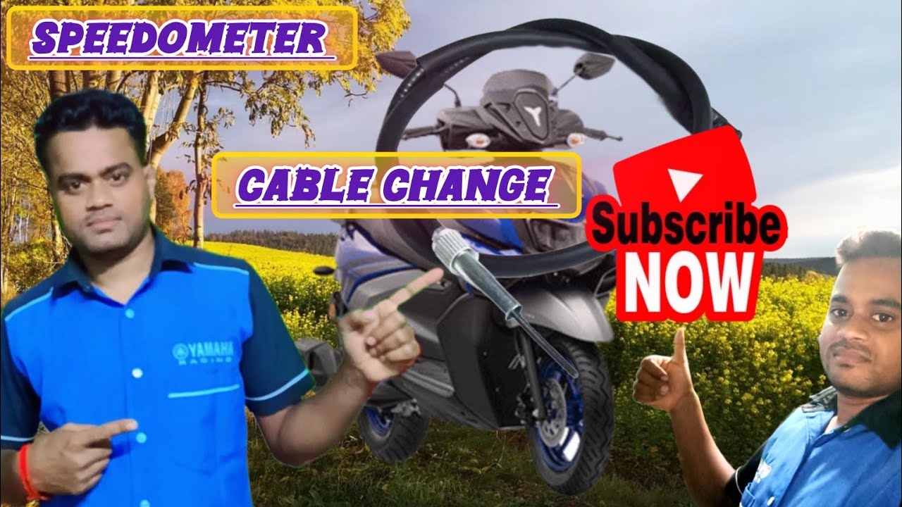 How To Change Meter Wire in Yamaha Ray ZR | কিলোমিটার কেবল চেঞ্জ | Speedometer Cable || 🥰