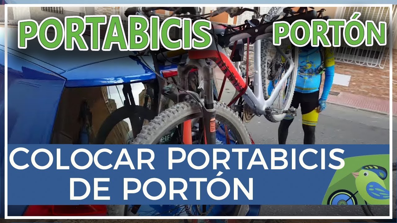 Cómo poner un portabicis de portón en coche de forma segura