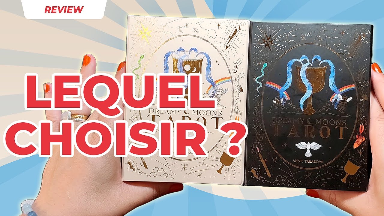 Dreamy Moons Tarot Review 🌙⚫⚪ Deux Éditions + Tirage 2  choix & Code Promo 15 % & Note /5