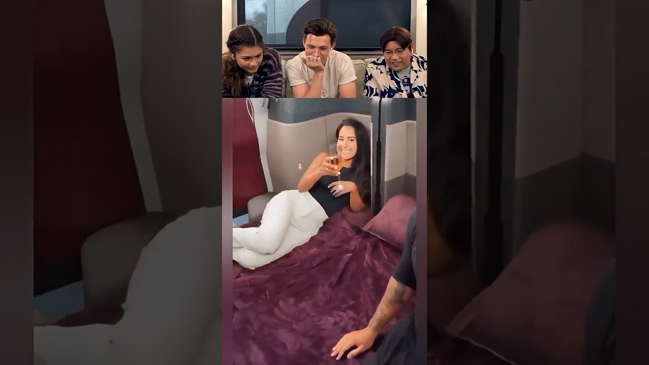 Tom Holland React Viral Videos part 107 #tomholland #funny #trytolaugh #reaction