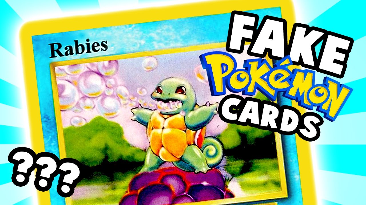 Hilarious Fake Pokemon Cards