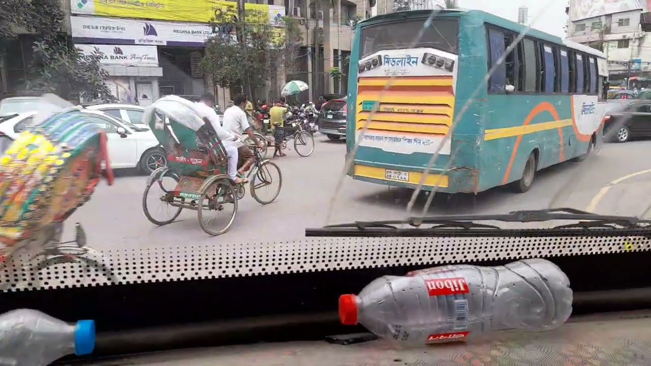 মতিঝিল টু গুলিস্তান জিপিও, Motijheel to GPO Gulistan, Dhaka City, Bangladesh.