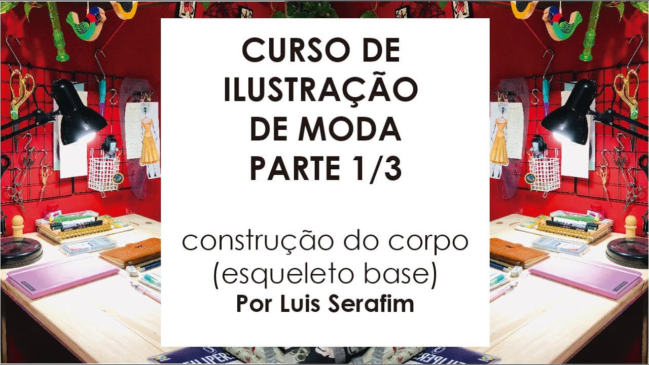 Curso de ilustração de MODA- série 1/3