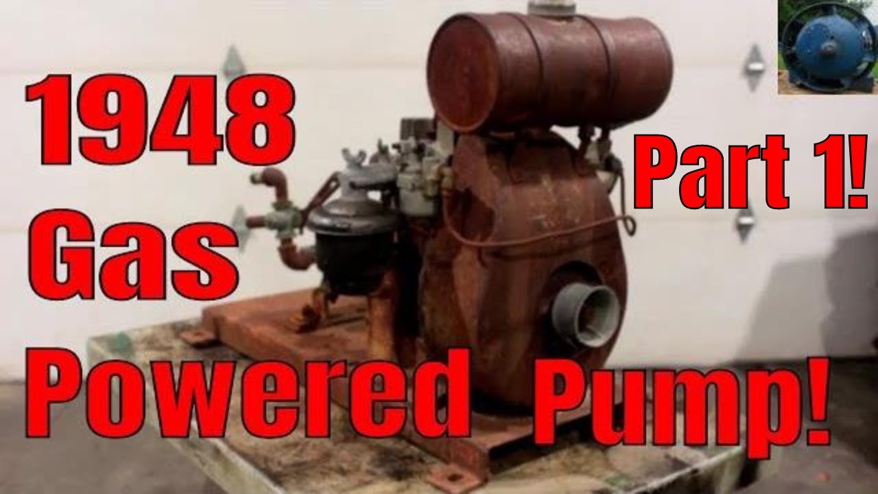 (part 1)1948 Fargo Sprayer Pump With Clinton 700A Engine Revival!