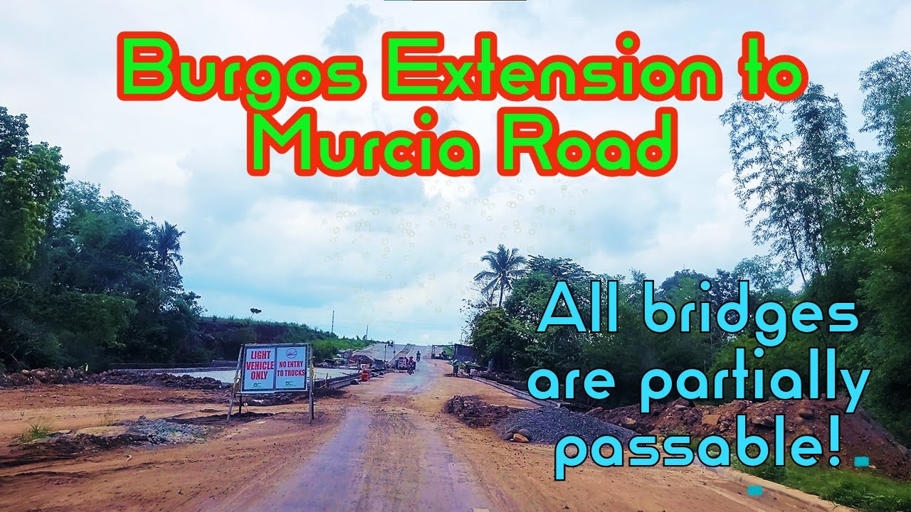 Another Burgos Extension to Murcia Road Drive Tour - June 2024 | Negros Construction Projects Update