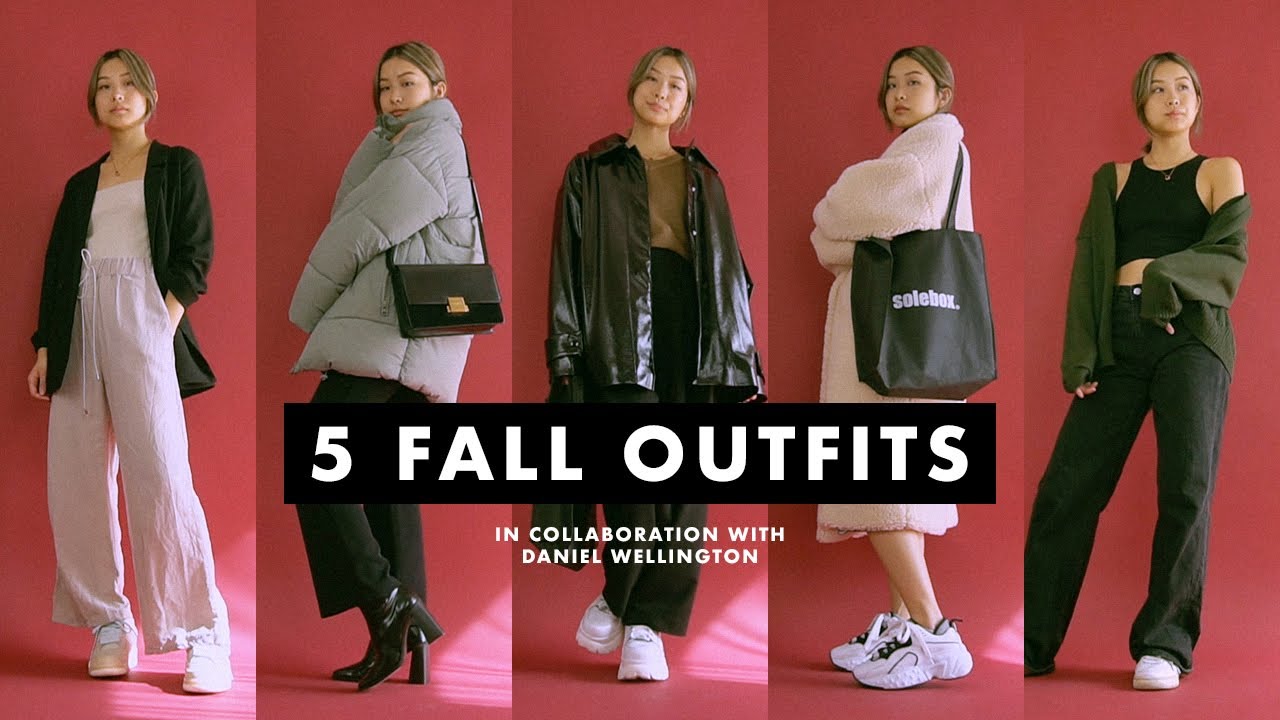 5 Fall Outfits ft. Daniel Wellington