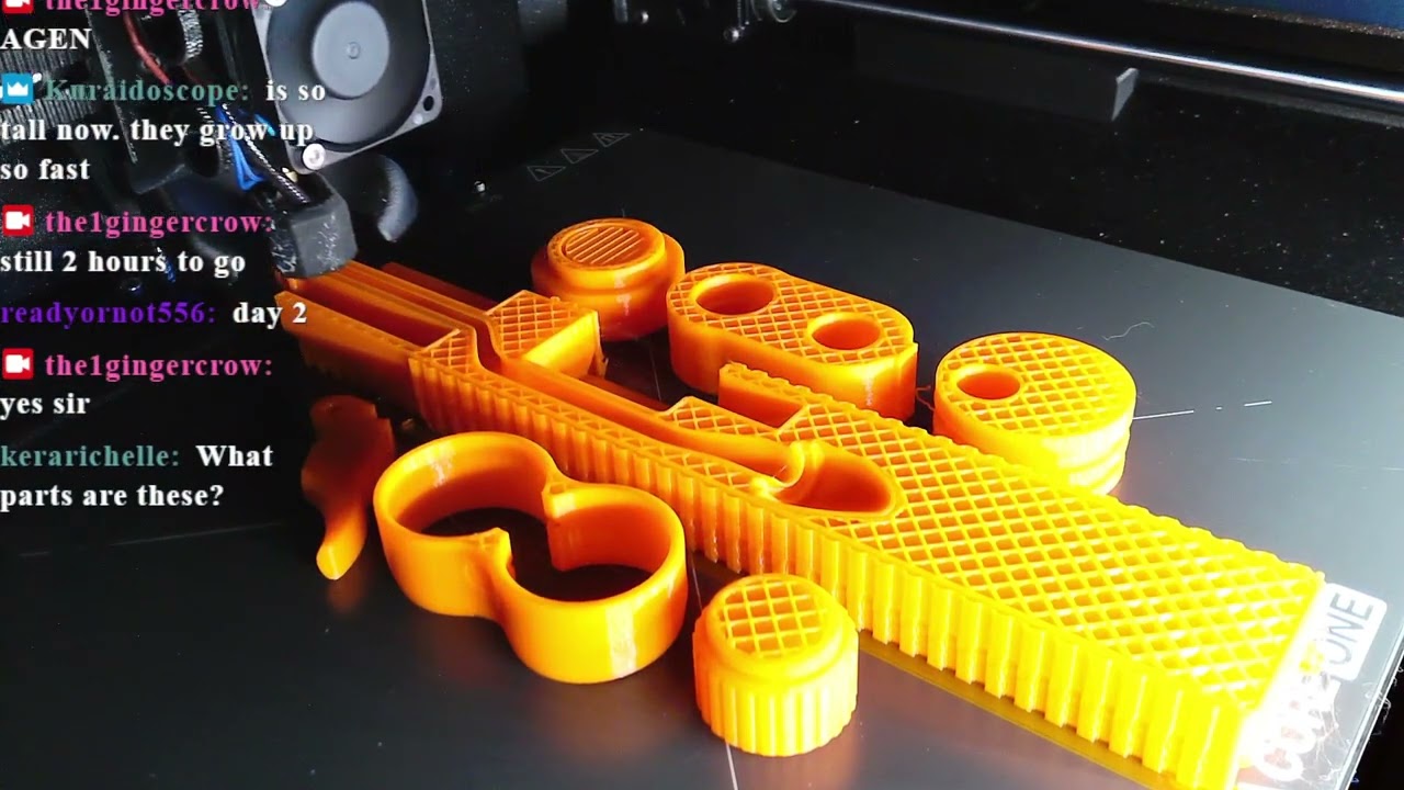 3d printing bc we can (Vulture Blaster day 2) part2