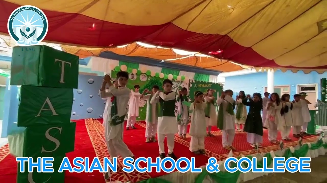 Ay Jinnah k Watan Performance by Grade 2 | Independence Day Celebrations The Asian School & College