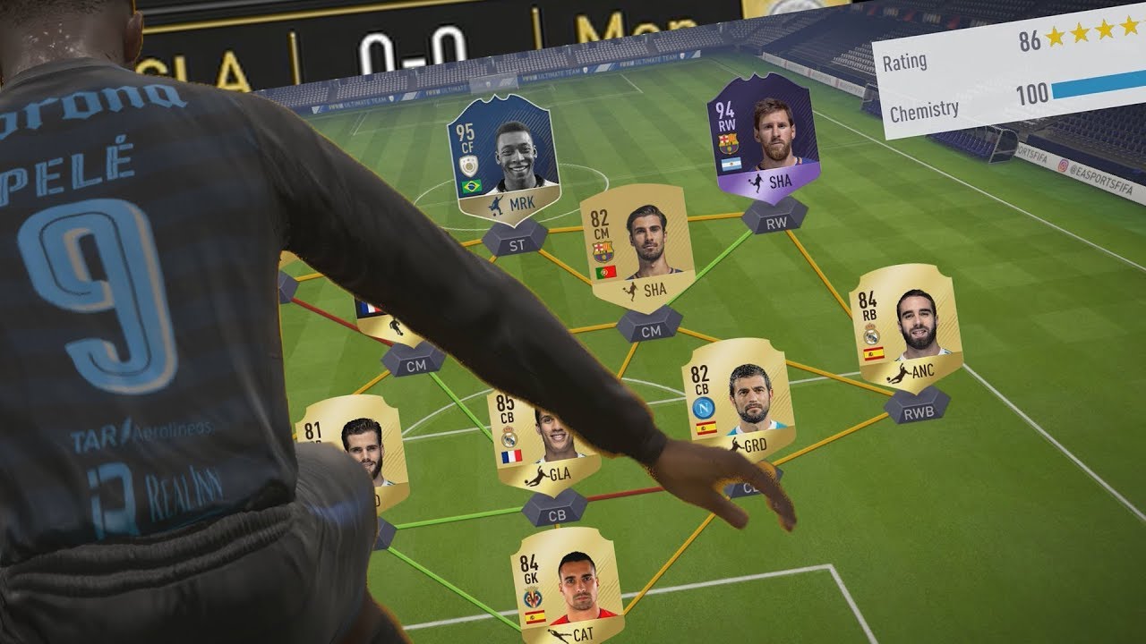 FIFA 18 FUT Draft! Безумная развязка по пенальти! Драфт с рейтингом 186 и легендарным Пеле!