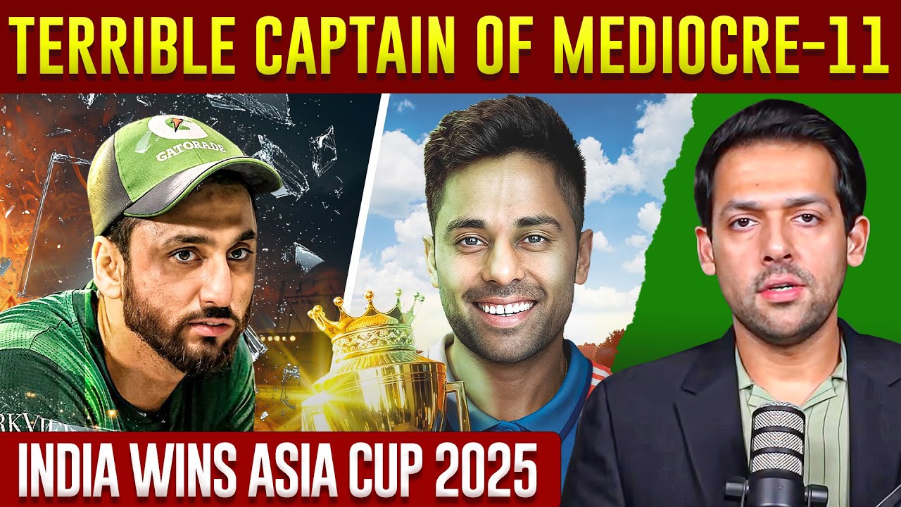 Pakistan’s Losing Streak Continues | India Wins Asia Cup | Syed Muzammil Official